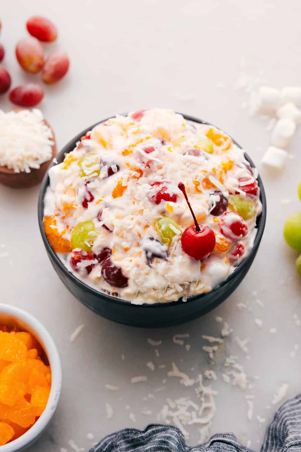 Ambrosia Salad (The BEST Dressing!) Ambrosia Salad (The BEST Dressing!)