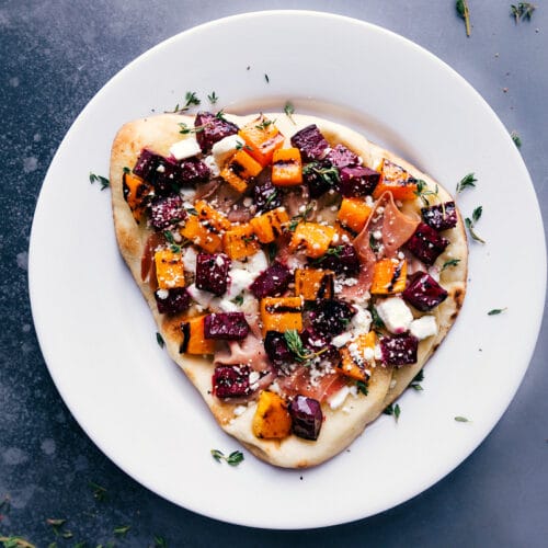 Beet and Goat Cheese Flatbread Chelsea's Messy Apron