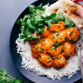 Butter Chicken Meatballs