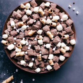 Hot Chocolate Snack Mix