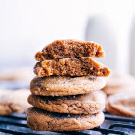 Chewy Gingersnap Cookies