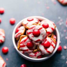 Buttercrunch Candy (Peanut Butter and Chocolate) - Chelsea's Messy Apron