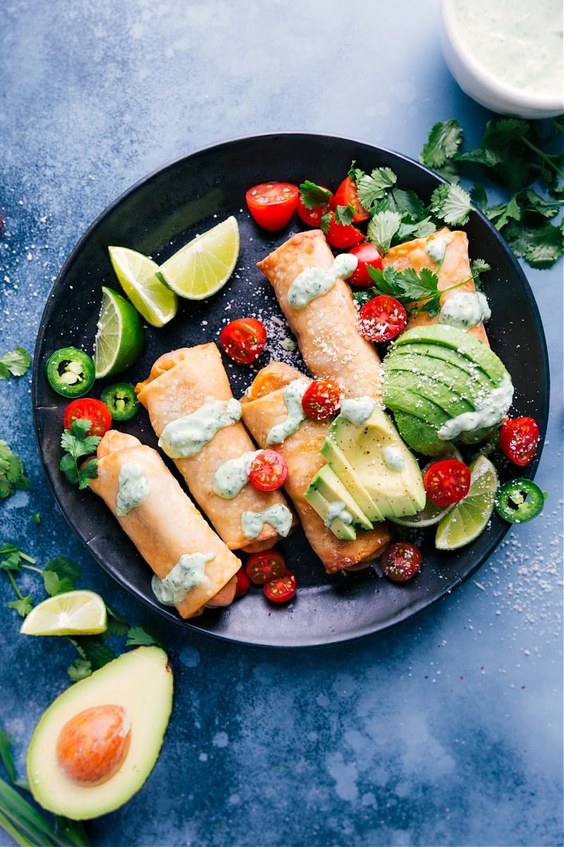 Flavor-packed Southwest Egg Rolls are healthier than most egg rolls because we make them in an air fryer! No air fryer? No worries, I'll share some other ideas to still get all the goodness these egg rolls provide.