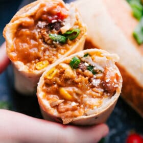 Cashew Chicken Wraps