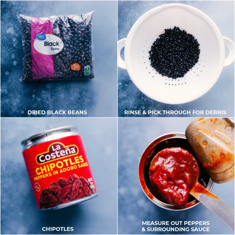 Black Beans {Crockpot or Instant Pot}