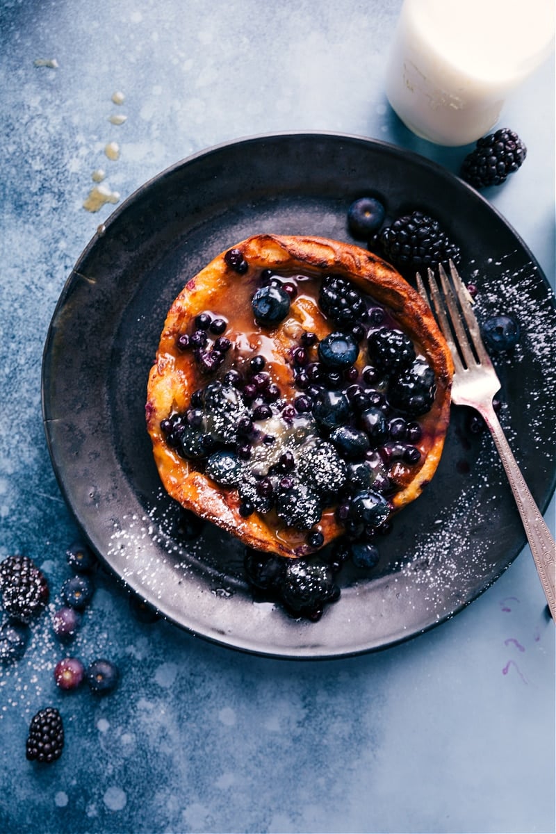 Air Fryer Dutch Baby - Craving Tasty