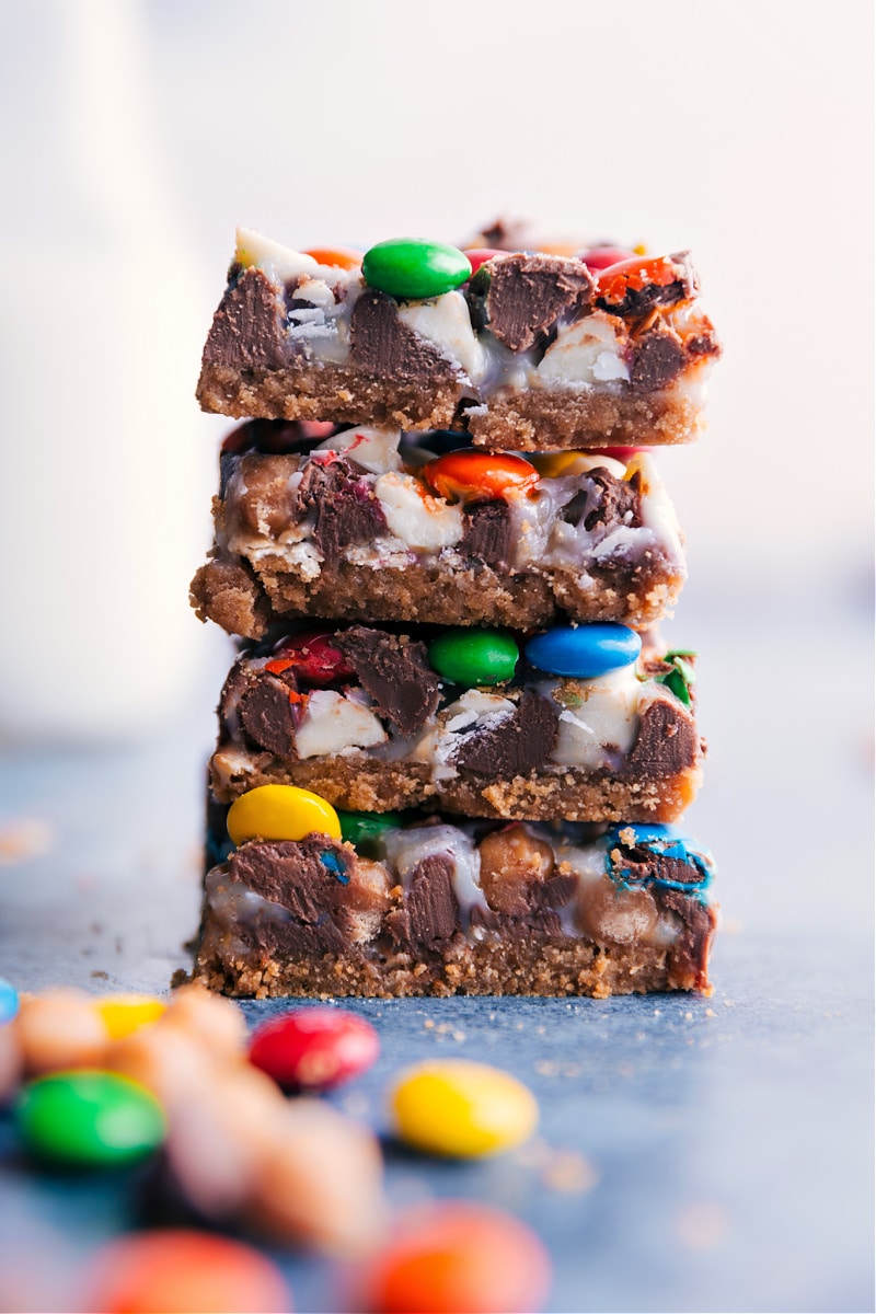 A stack of Magic Cookie Bars
