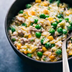 Creamy Pesto Orzo (30 Minutes; ONE Pot!)