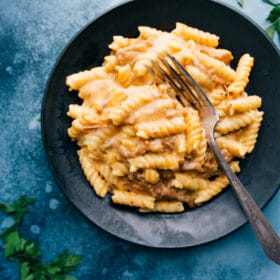 Creamy Beef and Shells