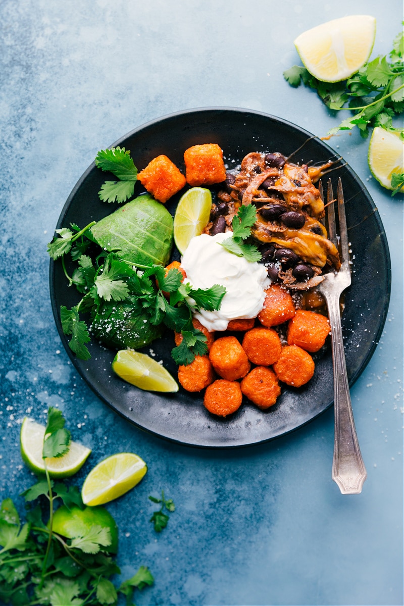 Deconstructed Beef Totchos