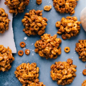 Peanut Butter Cereal Bites