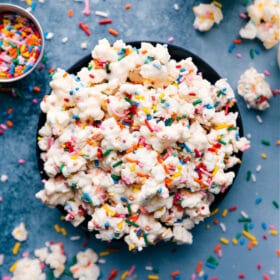 Cake Batter Popcorn