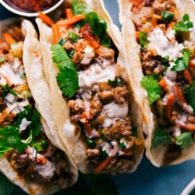 Asian Pork Tacos