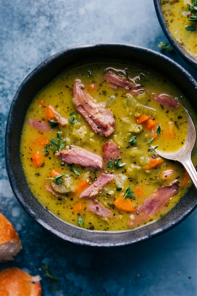 Ham Bone and Green Split Pea Soup Recipe