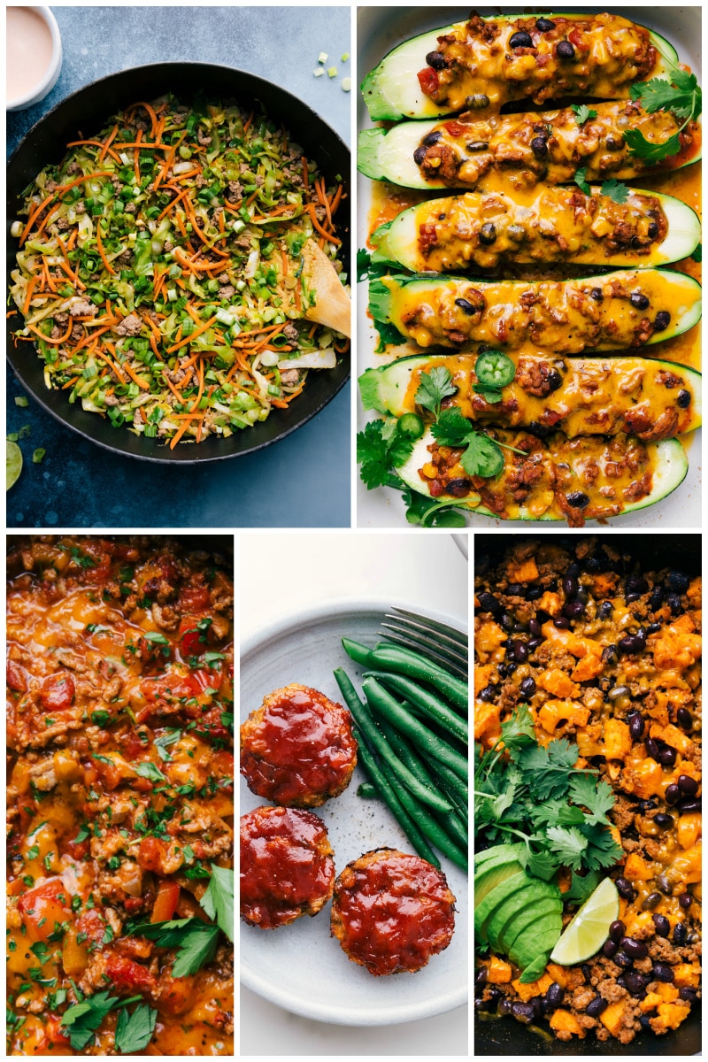 Five low-carb ground turkey recipes