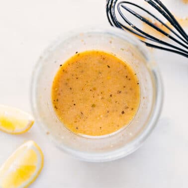 Lemon Vinaigrette (Quick & Easy!) - Chelsea's Messy Apron