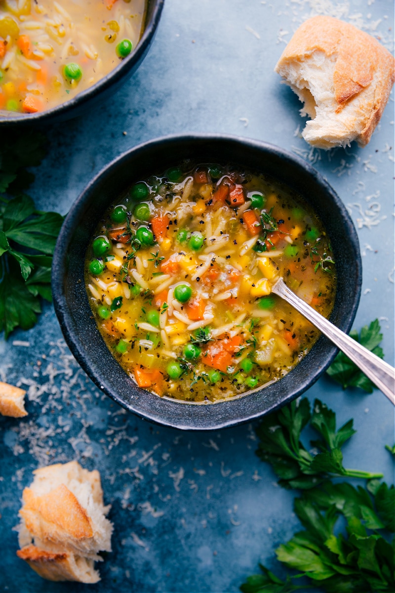 Vegetable Noodle Soup - Chelsea's Messy Apron