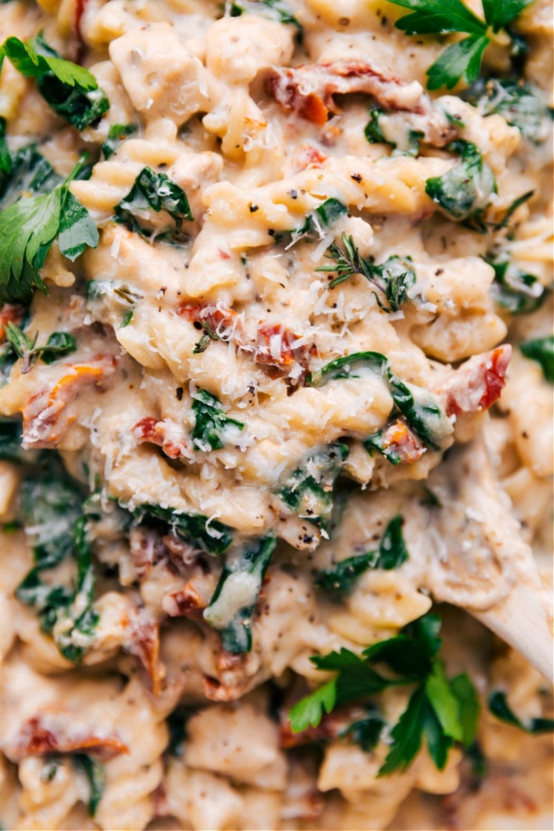 Tuscan Chicken Pasta Recipe