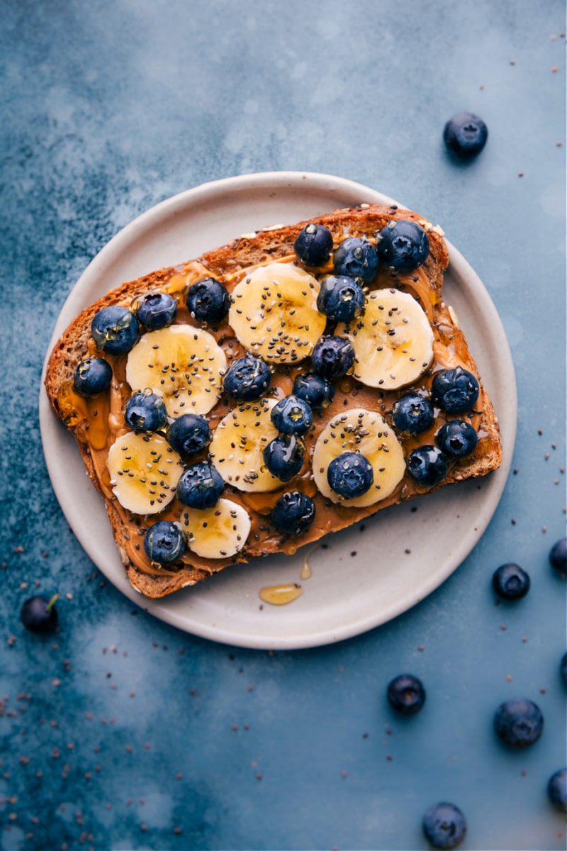 Overhead image of Breakfast Toast