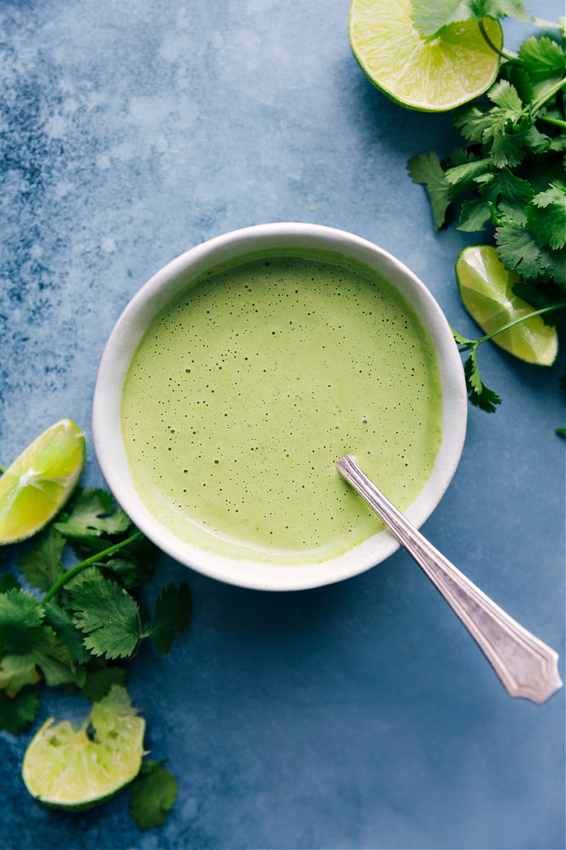 Cilantro Lime Sauce - Chelsea's Messy Apron