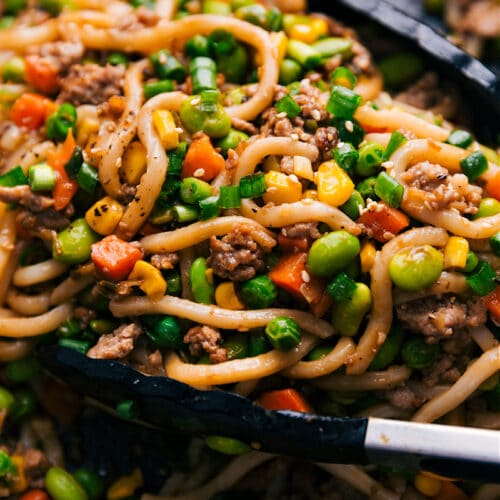 Udon Stir Fry (Kid Approved) - Chelsea's Messy Apron
