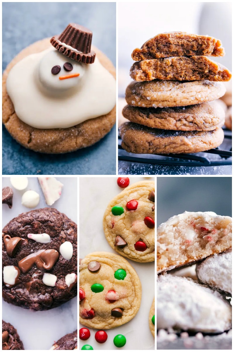 Collage of Christmas Cookies