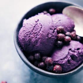 Blueberry Ice Cream