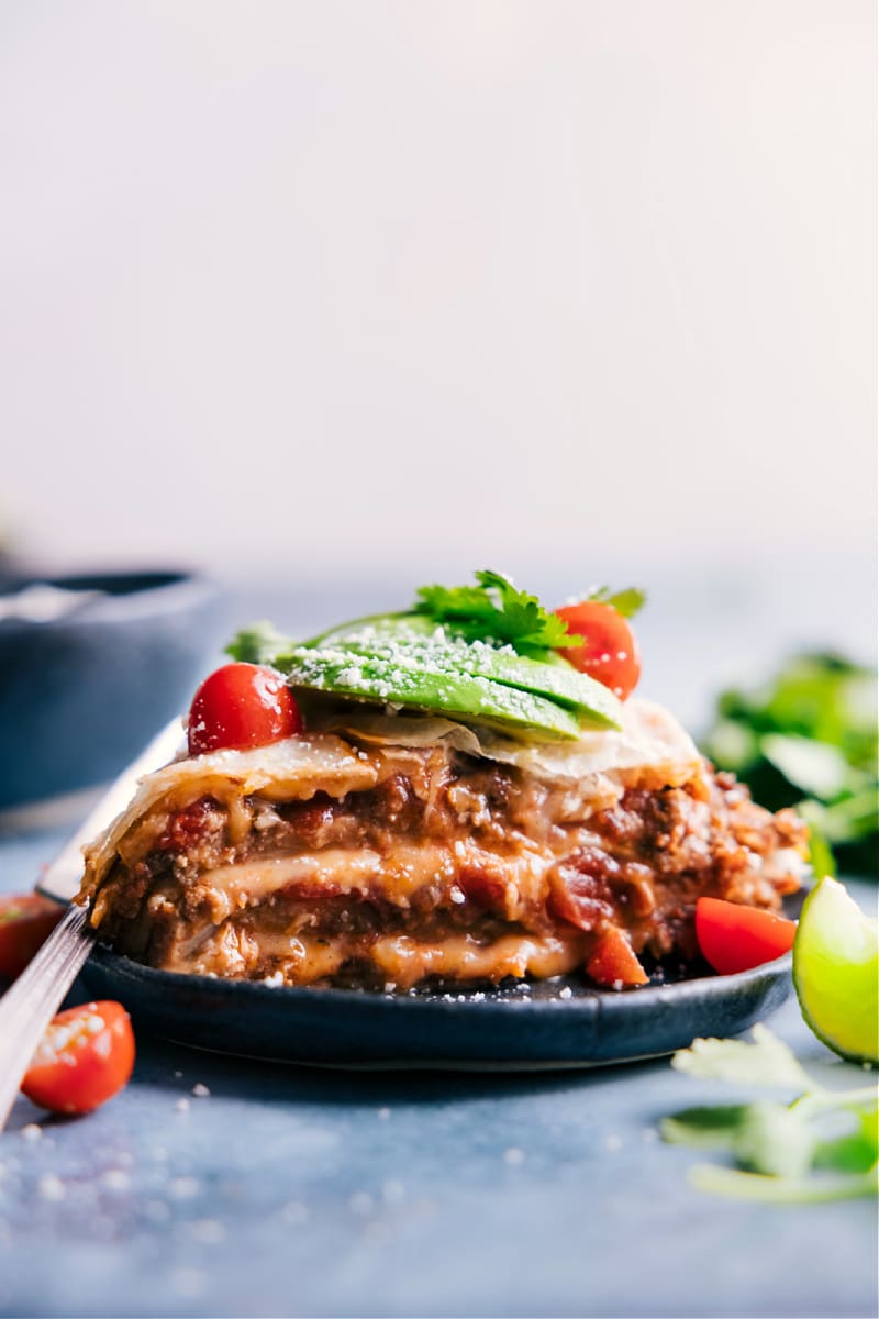 Image of Tortilla Pie on a plate