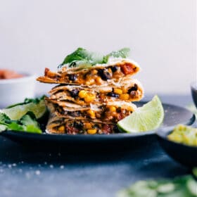 Black Bean Quesadillas