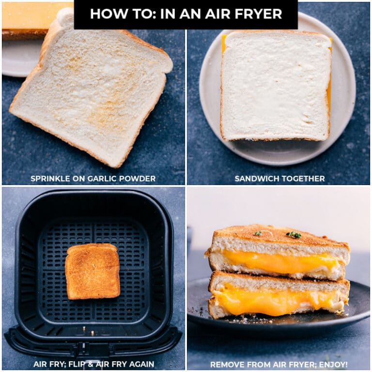 Grilled Cheese (Air Fryer OR Skillet) Chelsea's Messy Apron
