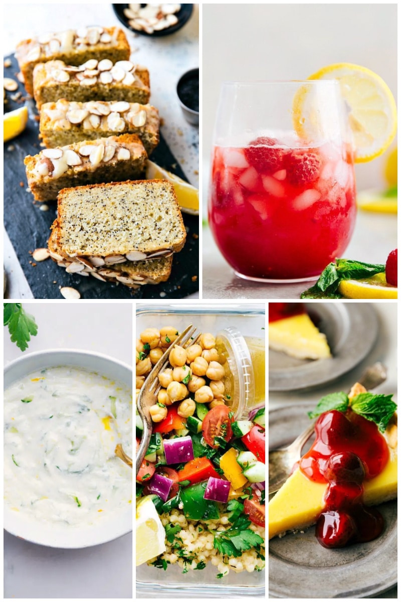 Collage of Lemon Recipes