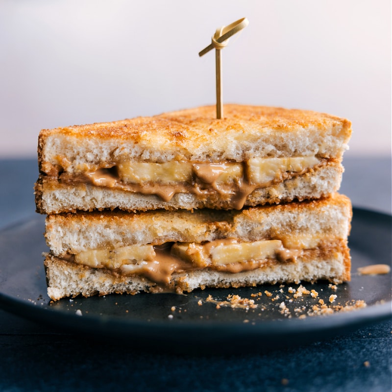 Image of the peanut butter, banana, and honey version
