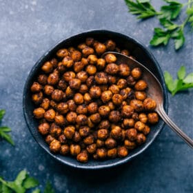 Air Fryer Chickpeas