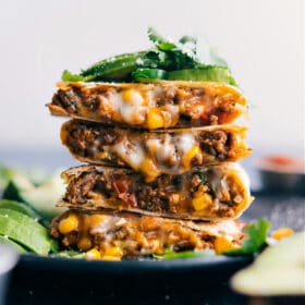 Ground Beef Quesadillas