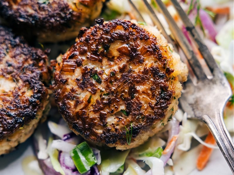 Up close image of Tuna Patties