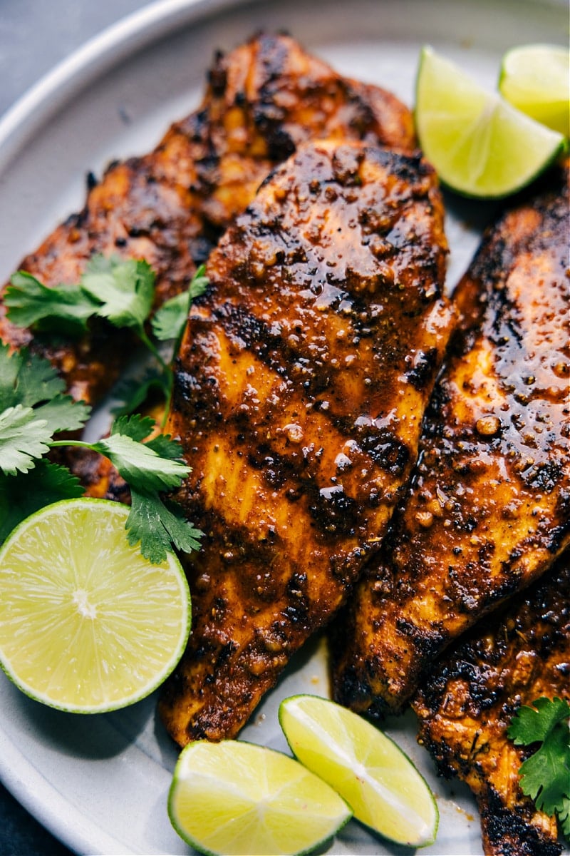 Mexican Marinaded Chicken … SERVED WITH Taco Tay's TAYter Oles