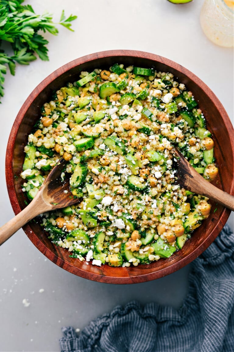 Refreshing Cucumber Feta Salad