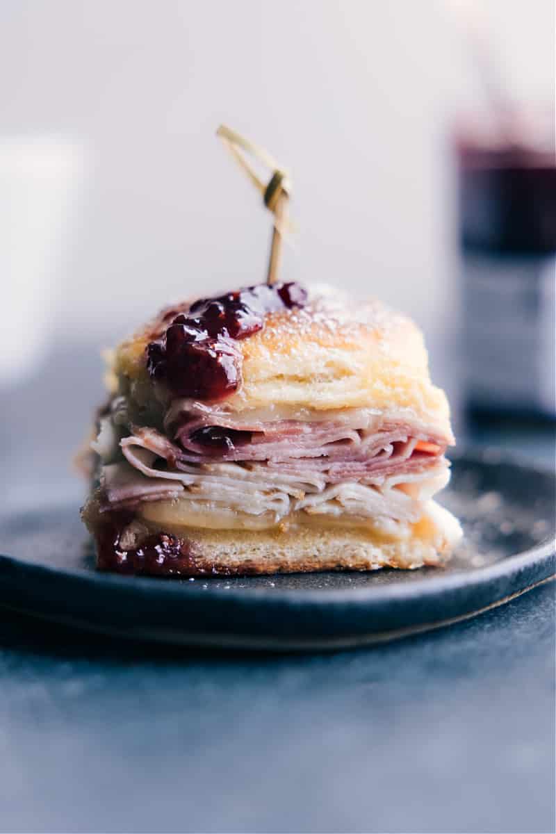 Image of Monte Cristo Slider on a plate