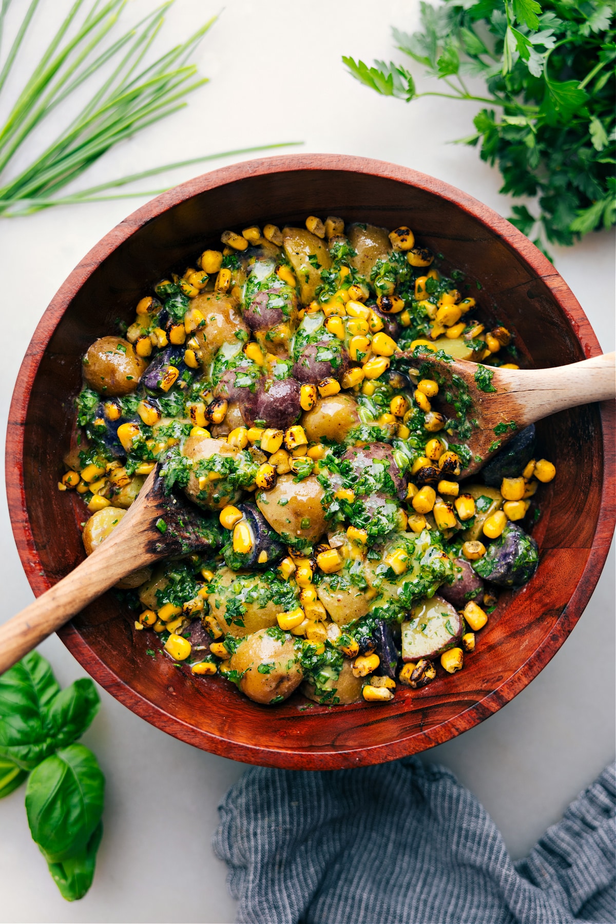 No Mayo Potato Salad