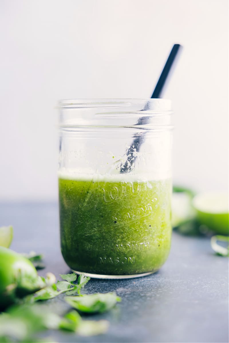 Image of the cilantro lime vinaigrette