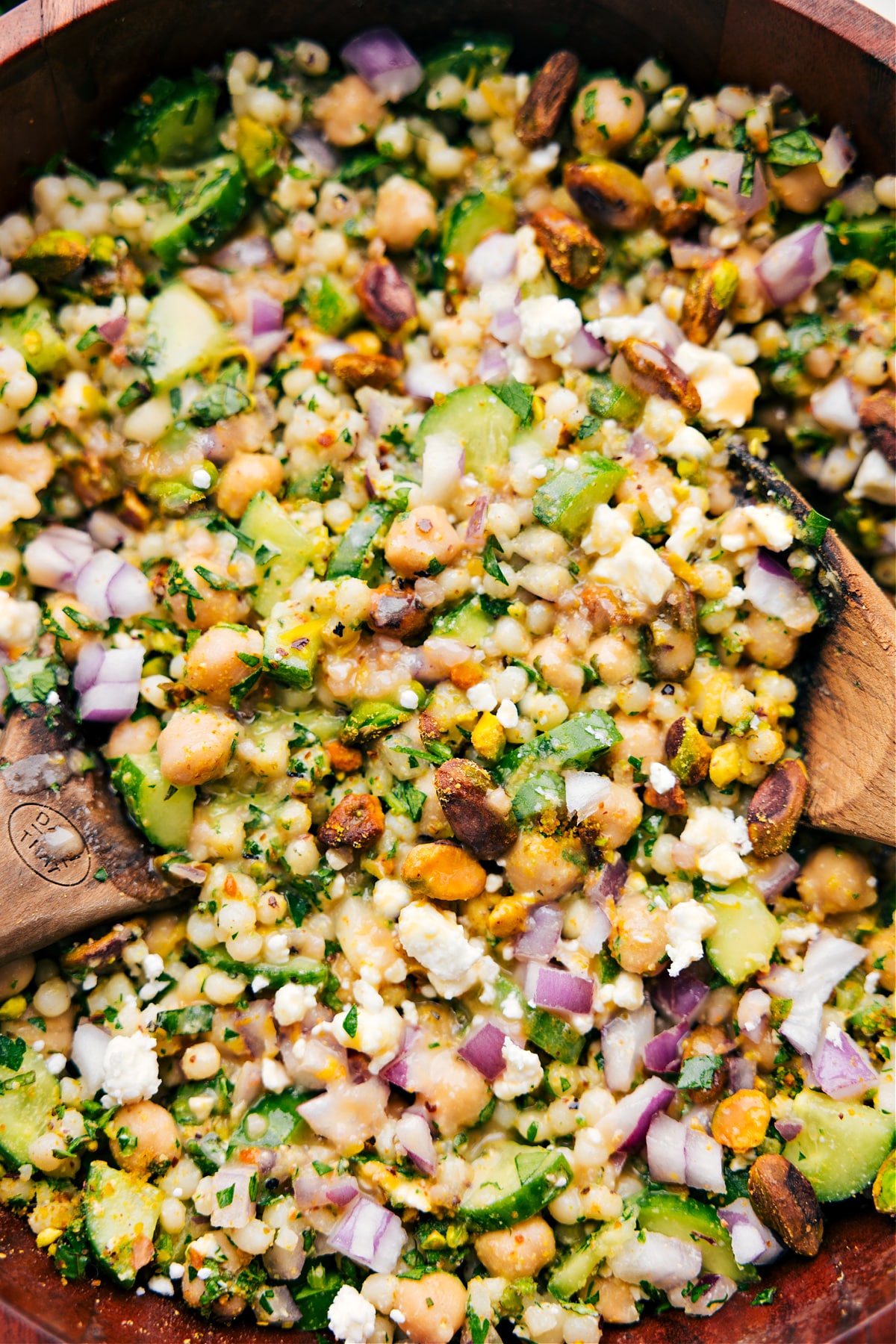 The dish in a bowl ready to be served and enjoyed.