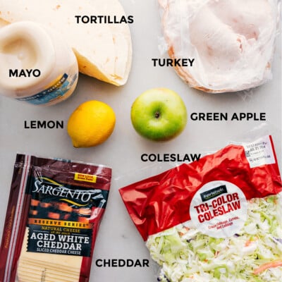 Turkey Wrap Recipe - Chelsea's Messy Apron