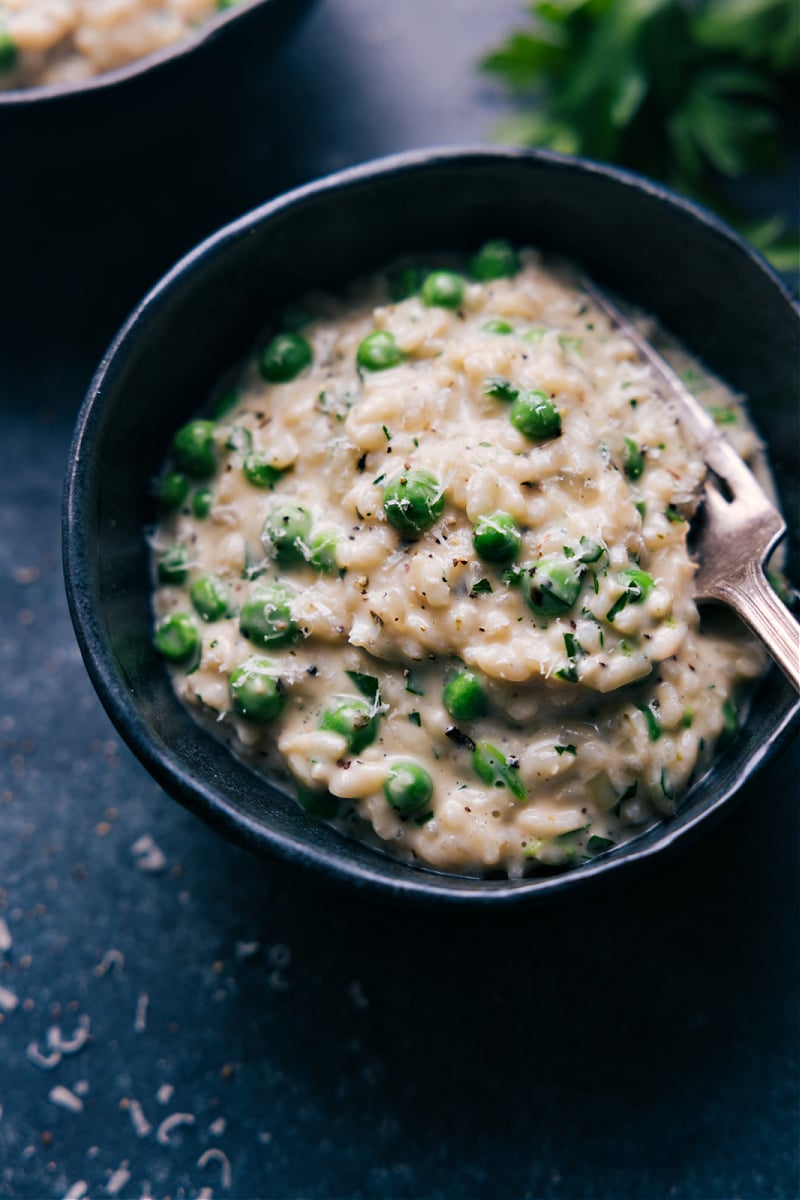 Instant Pot Risotto in a bowl
