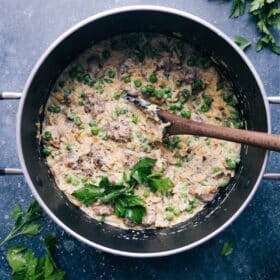 Meatballs and Orzo (ONE Pot!)