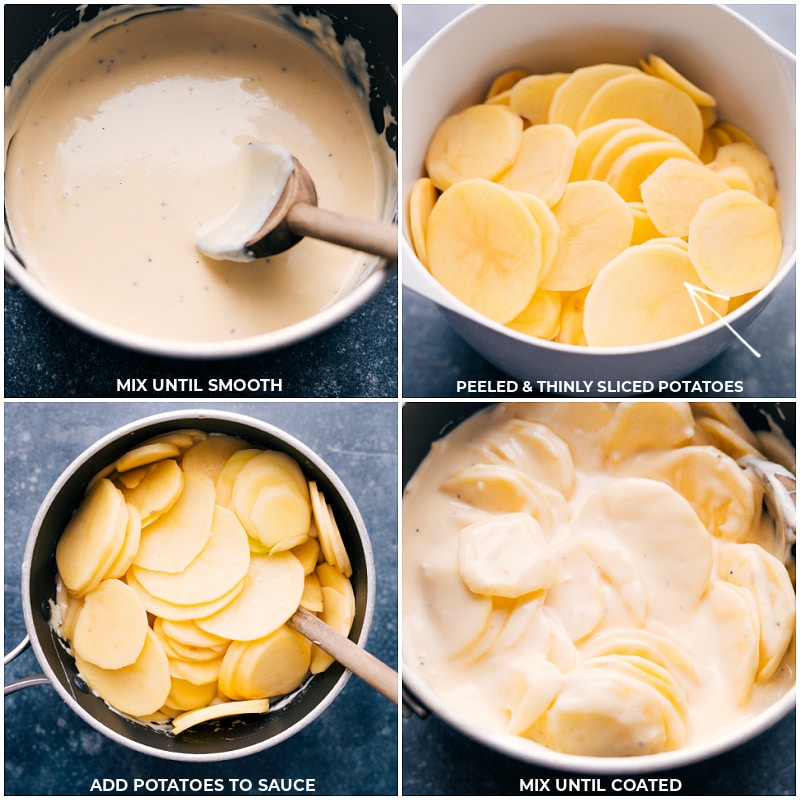 Au Gratin Potatoes - Chelsea's Messy Apron
