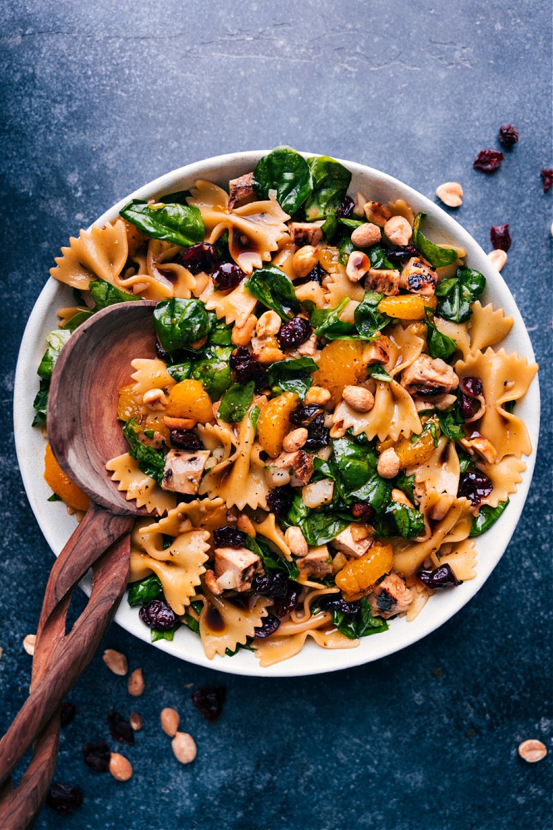 Overhead image of Teriyaki Chicken Salad