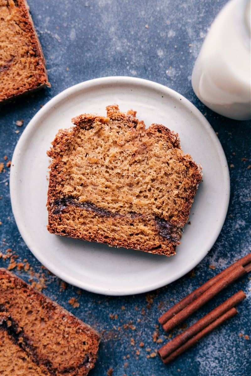 Overhead image of Cinnamon Bread