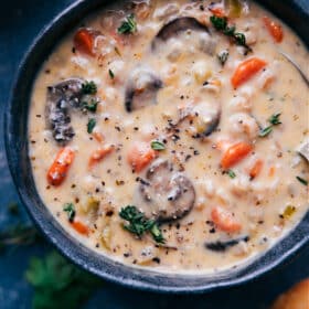 Creamy Mushroom Soup Recipe