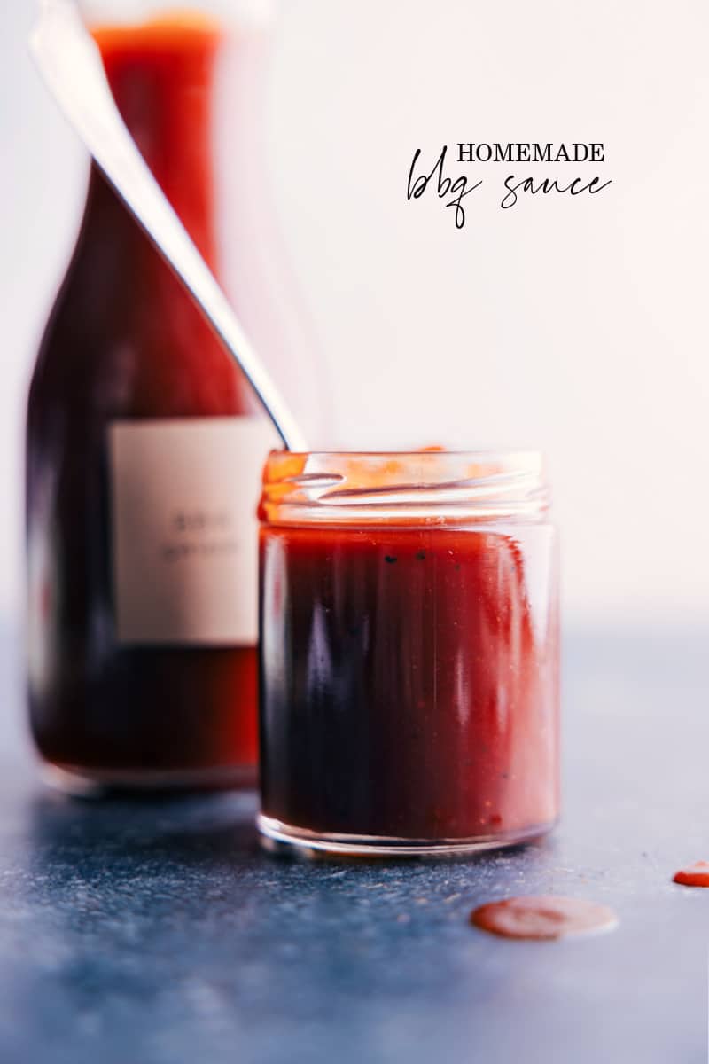 Image of the homemade BBQ Sauce