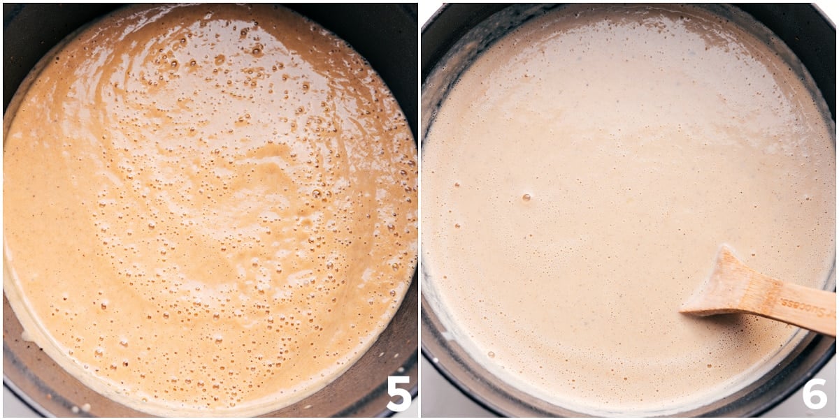 Extra Creamy Cauliflower Soup Recipe All the ingredients blended together for a creamy and delicious dinner.